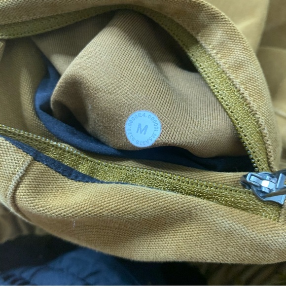 Lululemon Mens Bowline Pants in Utilitech khaki brown M - Picture 10 of 11